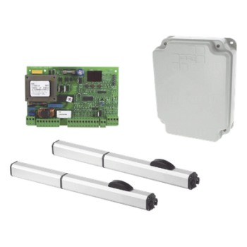 Kit de Operadores Hidráulicos / Uso Continuo / Fuerza 4650 N / Hoja Máx 4 m (13.1 ft) con Electrocerradura / IP55 / 115 VAC / 220 W