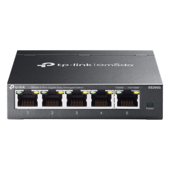 Switch Gestionado SDN / 5 Puertos Gigabit / 10 Gbps Capacidad Switching / 7.4 Mpps Forwarding Rate / Fanless / VLAN 802.1Q / QoS 8 Colas