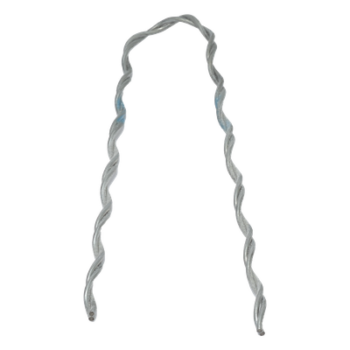 Remate Preformado para Cable Guía de Acero / Acero Galvanizado / Ø 1.2 - 1.3 mm / Tensión 1300 N / Longitud 160 mm (0.52 ft) / Instalación sin Herramientas