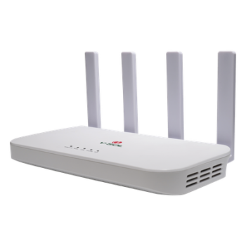 ONU XGSPON / Wi-Fi 6 / 1 Puerto RJ45 2.5 Gbps / 3 Puertos RJ45 1 Gbps / 1 FXS / 1 Puerto USB / 4 Antenas 5 dBi / 0.8 x 0.43 x 0.12 pies