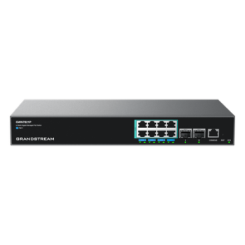 Switch PoE Multigigabit Capa 3 / 8 Puertos 2.5 G / 2 Puertos SFP+ / PoE++ 60 W / Stacking 4 Unidades / Administración Local y Nube