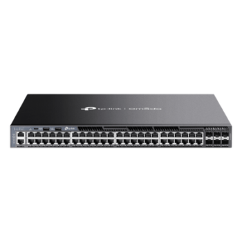 Switch L3 Administrable / 48 Puertos Gigabit / 6 SFP+ 10G / 216 Gbps / Ruteo Dinámico RIP/OSPF/VRRP / Fuente Redundante