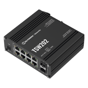 Switch Industrial Administrable L2 / 8 Puertos PoE+ 240W / 2 SFP / Profinet / -40°C a 75°C / IP30