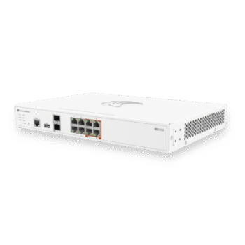 Network Service Edge / 10 Gbps Firewall / 2.5 Gbps Advanced Security / 8 x 2.5 GbE RJ45 / 2 x 10 GbE SFP+ / 4x PoE+ / SD-WAN / Cloud Management