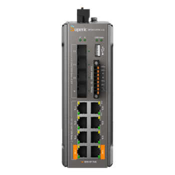 Switch PoE Administrable / 8 Puertos Gigabit PoE / 2 Puertos 90W 802.3bt / 4 Puertos SFP 2.5G / Capacidad 36 Gbps / Presupuesto PoE 240W / Operación -40℃ a 75℃ (-40℉ a 167℉)