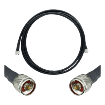 Jumper Coaxial / 50 Ohm / 9.14 m (30 pies) / N Macho-N Macho / Blindaje >90 dB / Wilson-400 Equivalente