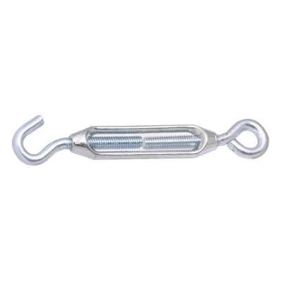 Tensor Ojo-Gancho / 5/16 in / Carga 300 kg / Carrera 2-5/8 in / Aleación de Zinc / Galvanizado en Caliente