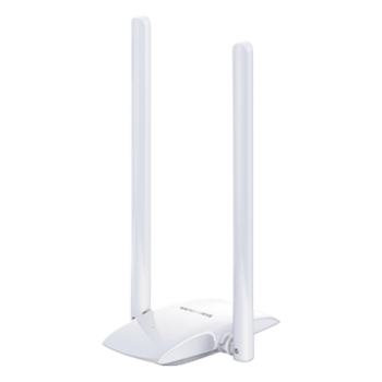 Adaptador Wi-Fi USB / 300 Mbps / 2.4 GHz / 2 Antenas 5 dBi / Micro USB 2.0