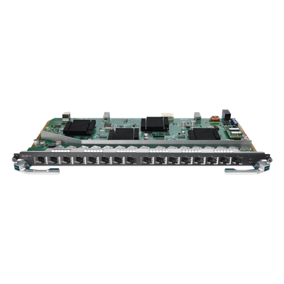 Tarjeta de Servicio GPON / 16 Puertos PON / Split Ratio 1:128 / Alcance 20 km (12.4 mi) / Downlink 1.25 Gbps / Uplink 2.5 Gbps / Hot Swap