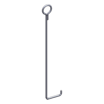 Ancla de Piso para Retenida / Torre 45 m (147.6 ft) / Varilla 3/4" / Galvanizado por Electrólisis / Anclaje 32 m (105 ft)