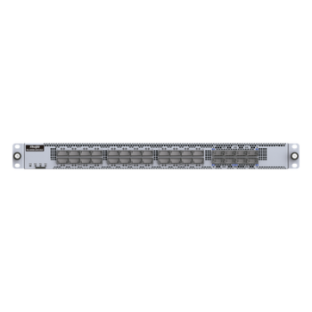 Switch Data Center / 24 Puertos QSFP56 200GE + 8 QSFP-DD 400GE / 16.0 Tbps / 5350 Mpps / RDMA RoCEv2 / Capa 3 Spine-Leaf VXLAN EVPN / 1 RU Hot-Swap