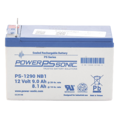 Batería 12V, 9AH, Para Respaldo, Tecnologías AGM/VRLA, 5 Años Vida Útil, Terminales NB1, Reconocida UL