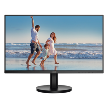 Monitor LED de 23.8" VESA, Resolución 1920 x 1080 Pixeles, Entradas de Video VGA/HDMI. Panel VA LCD Backlight LED. Ultra Delgado