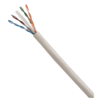 Cable UTP / 305 m (1000 ft) / Categoría 6 / 23 AWG / CMP Plenum / 250 MHz / PoE / 4 Pares