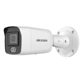 Bala IP 4 Megapixel / Imagen a color 24/7 / Lente 2.8 mm / Luz Blanca 40 mts / Exterior IP67 / WDR 120 dB / Audio y Alarma / Captura Facial / Onvif / MicroSD