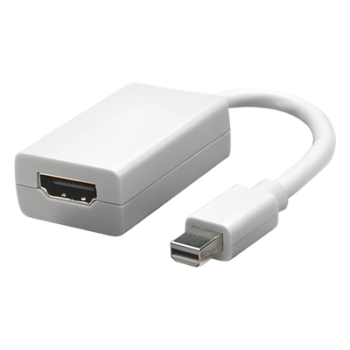 Adaptador Mini DisplayPort a HDMI / Soporta Resolución 1080p (Full HD)