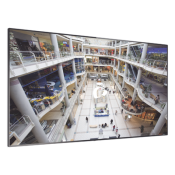 Pantalla LCD de 55" / Full HD 1080p / Bisel 3.5mm / Brillo 500 cd/m² / Ángulo 178° / Video Wall 81"