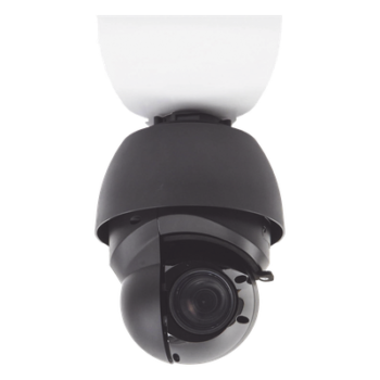 UniFi Protect G4 PTZ cámara de giro, inclinación y zoom de alto rendimiento con transmisión de video 4K, 24 FPS, zoom óptico 22x y visión nocturna LED IR adaptativa.