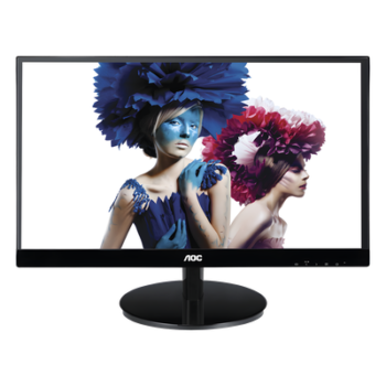 Monitor  LED de 27", Resolución 1920 x 1080 Pixeles con Entradas de Video VGA / HDMI con MHL / Displayport. Panel IPS con Marco Esbelto y Bocinas Integradas