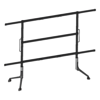 Montaje de Piso Móvil / Pantalla All-In-One 135" / Carga 300 kg (661.39 lb) / Acero SGCC y Aluminio AL6061 / Ruedas con Seguro