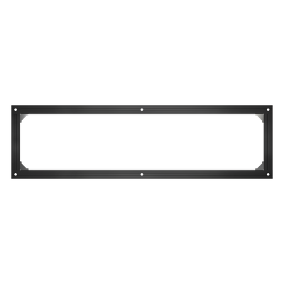 Montaje de Pared para 2 Paneles LED / Aluminio / Interior / Diseño 1x2 / 4 kg / Compatible MWF, GWF, CWF, ZWDB
