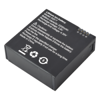 Batería de Respaldo / 3.8 VCC / 2200 mAh / Litio / 40 x 40 x 13 mm
