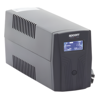 UPS de Línea Interactiva / 600 VA / 360 W / 120 Vca / 4 Tomas NEMA 5-15R / Pantalla LCD / AVR Boost y Buck