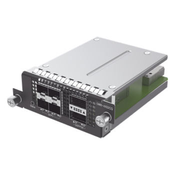 Tarjeta de Expansión / 4 Puertos SFP+ 10G / 2 Puertos QSFP28 100G / Fibra Óptica / Modular