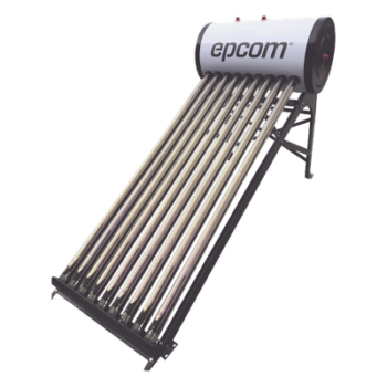 Bóiler Solar de 90L, Baja Presión con 9 Tubos de Vacío de Mayor Resistencia y Termotanque Inoxidable de Grado Alimenticio, Resistentes a Granizo de Hasta 25 mm/ l , Incluye Anodo de Magnesio