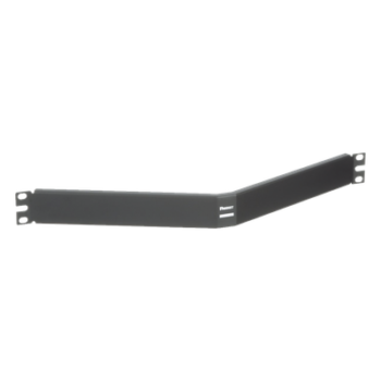 Tapa Ciega para Rack / 19' / 1UR / Acero 16 Gage / Angulada / 482.6 x 43.7 mm