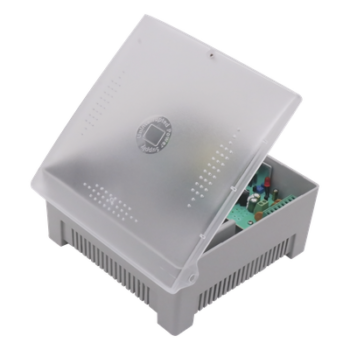 Fuente de Poder con Gabinete de 4 Salidas de 11 - 15 Vcc / 5 Amper /  Voltaje de Entrada: 96 - 264 Vca / Soporta Protección contra Sobrecorriente de Salida, Protección contra Cortocircuito / Led Indicador
