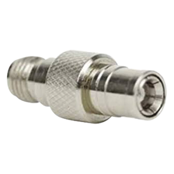 Adaptador en Línea / Conector SMA Hembra a SMB / Cuerpo Bronce Niquelado / Aislante Teflón