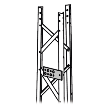 Guía de Cableado de Comunicación / Galvanizado en Inmersión en Caliente / Compatible Línea TITAN / 3 Unidades por Sección