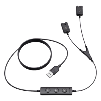 Cable Entrenador en Y / Conexión Dual de Diademas / Compatible Serie YHS / Uso Profesional Continuo