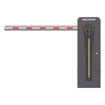 Barrera Vehicular / Brazo Iluminado LED 4 m (13.1 ft) / Motor Brushless 24 VDC / Semáforo Rojo-Verde / 360 Ciclos/Hora / Semi-Intensivo