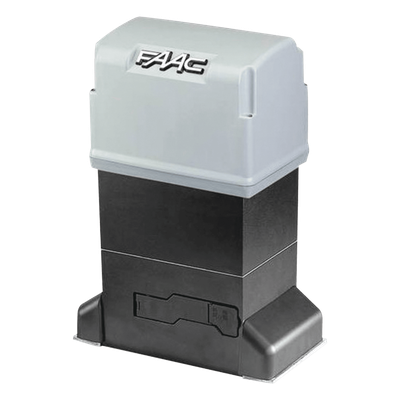 Operador de Puerta Corrediza Industrial / Trifásico 220V / Capacidad 1600 kg / Alcance 40 m (131.2 ft) / Ciclo de Trabajo 70% / Fuerza 1900 N