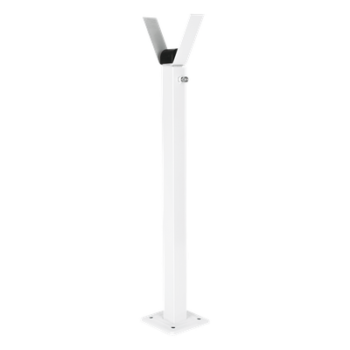 Poste para brazos de barrera / Acero / Altura ajustable / 4 m / 13.1 ft / Compatible universal