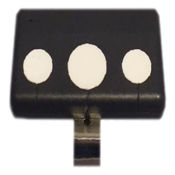 Control Remoto Inalámbrico RF de Visera / 433 MHz / 3V / CR2032 / 100ft (30 m) / -40 °C a 65.5 °C