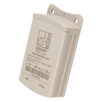 Fuente de Poder para Exterior / 12 Vcc / 2 Amp / 1 Salida / Voltaje de Entrada de 100 - 240 VCA