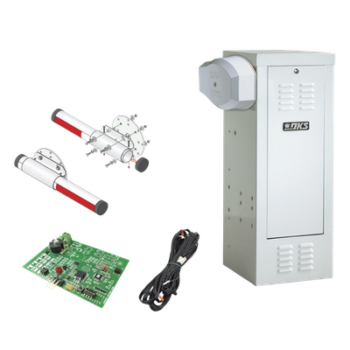 Kit de Barrera Vehicular de Uso Continuo / Motor 1/2 HP / Mástil Aluminio 4 m (13.1 ft) / 115 VAC / 5.4 A / Sensor de Masa y Loop