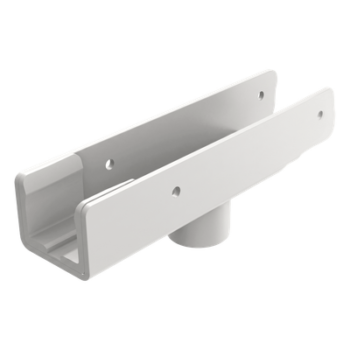 Enganche para Brazo de Barrera / Abatimiento por Impacto / Acero Q235 / 380 x 82 x 118 mm (14.96 x 3.23 x 4.65 pulgadas) / 3.926 kg