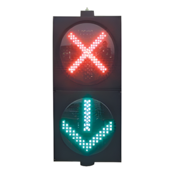 Semáforo LED Doble / Alto y Siga / 81 LEDs de Alta Potencia / 6 W / 110 VCA / -40°C a +80°C / IP Sellado