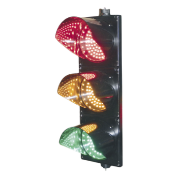 Semáforo LED / Diámetro 300 mm / Tricolor Rojo-Amarillo-Verde / Alta Intensidad 400-600 cd / 110 VCA / IP Hermético