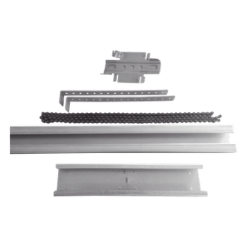 Extensión de Riel Tipo C / 1 m (3.3 ft) / Capacidad 100 kg / Acero Estructural / Sistema AccessRailC3