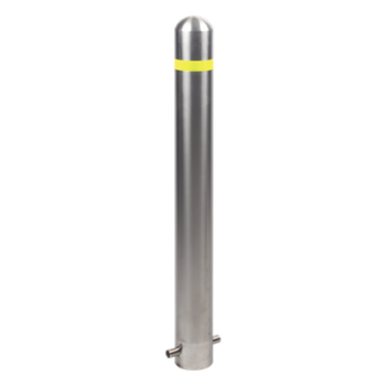 Bolardo Fijo / Acero Inoxidable SS304 / 900 mm (2.95 ft) / Ø 114 mm / Espesor 2 mm / Operación Manual