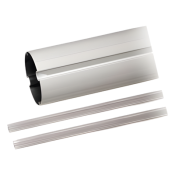 Mástil Tubular / 6 m (19.7 ft) / Aluminio / Barrera Vehicular