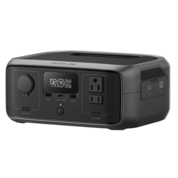 Estación de Energía Portátil / 245 Wh / 2 Salidas AC 300 W (Ráfaga 550 W) / USB-C PD 100 W / Carga 0-100% en 60 min / Wi-Fi y Bluetooth / Carga Solar 110 W
