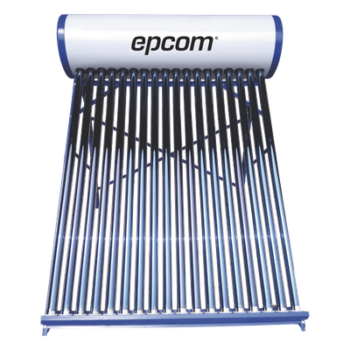 Bóiler Solar de 180L, Baja Presión con 18 Tubos de Vacío de Mayor Resistencia y Termotanque Inoxidable de Grado Alimenticio 180 L Resistentes a Granizo de Hasta 25 mm/ l, Incluye Anodo de Magnesio
