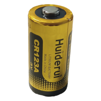 Batería de Litio CR123A / 3 V / 1500 mAh / No Recargable / -40 °C a +60 °C