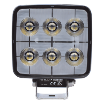 Luz de trabajo LED / 12-24 Vcc / 2800 lúmenes / IP67 e IP69K / 1.9 x 5.1 x 4.2 pulgadas